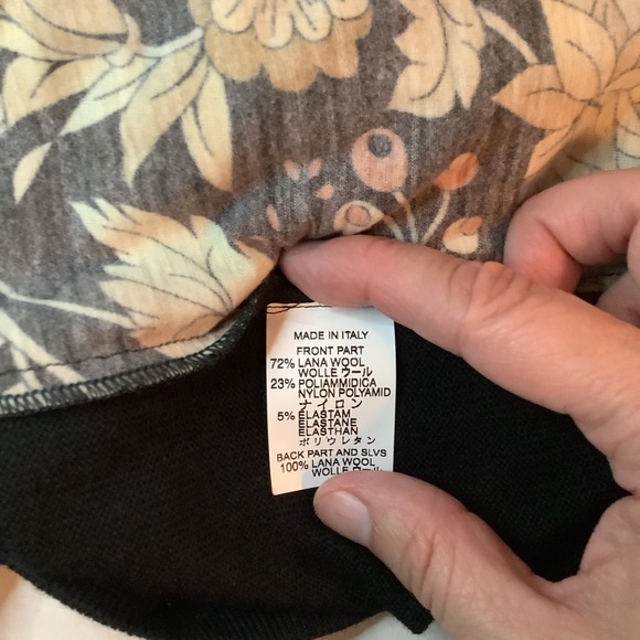 Averardo Bessi Cardigan Black Size 6 New - Picture 9 of 13